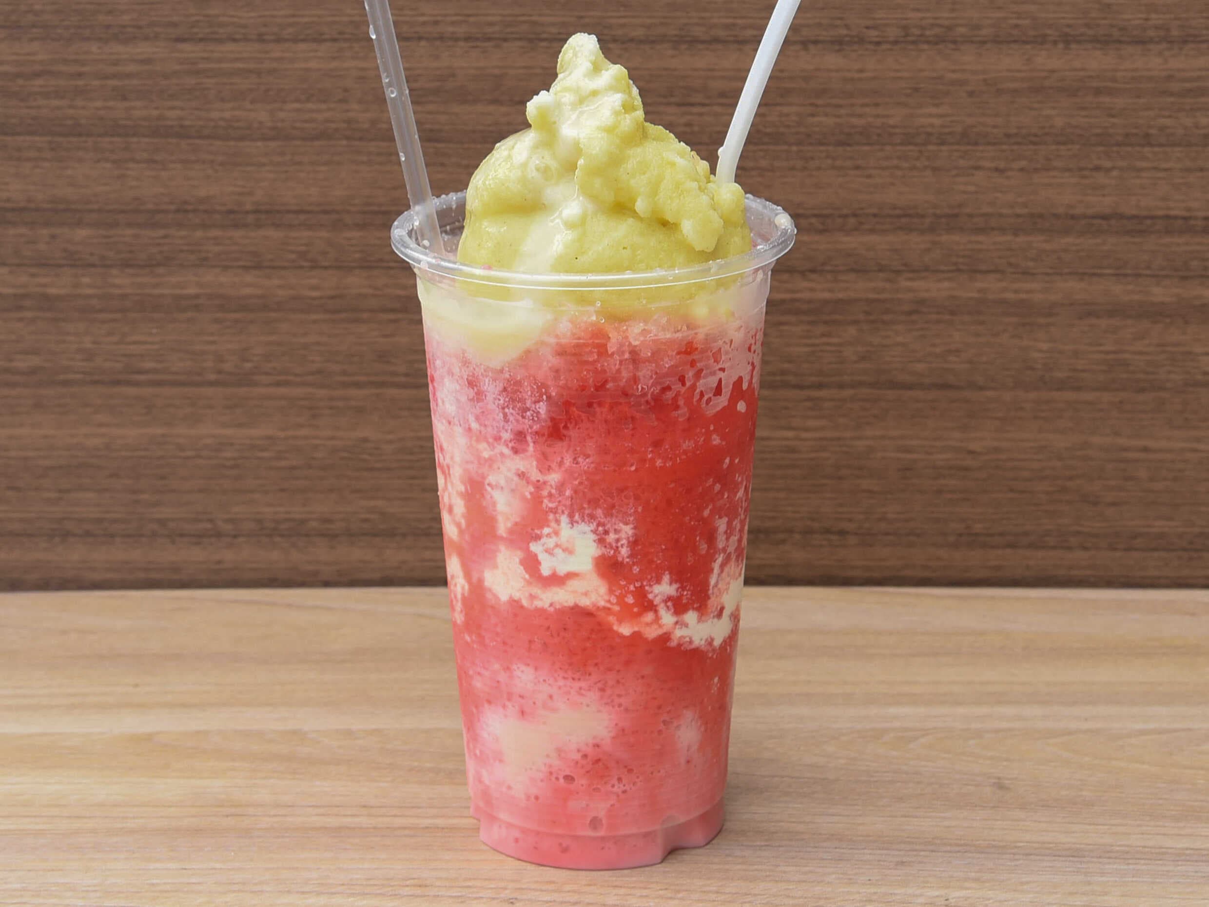 Granizado con Dos Leches y Helado