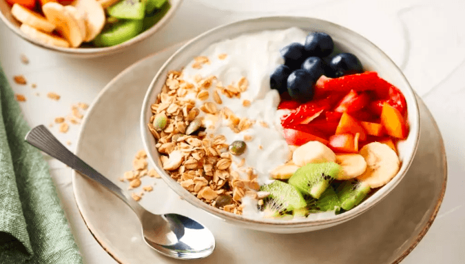 Coctel de Fruta con Yogurt