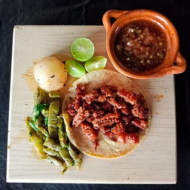 Combo Tacos Chistorra y Arrachera