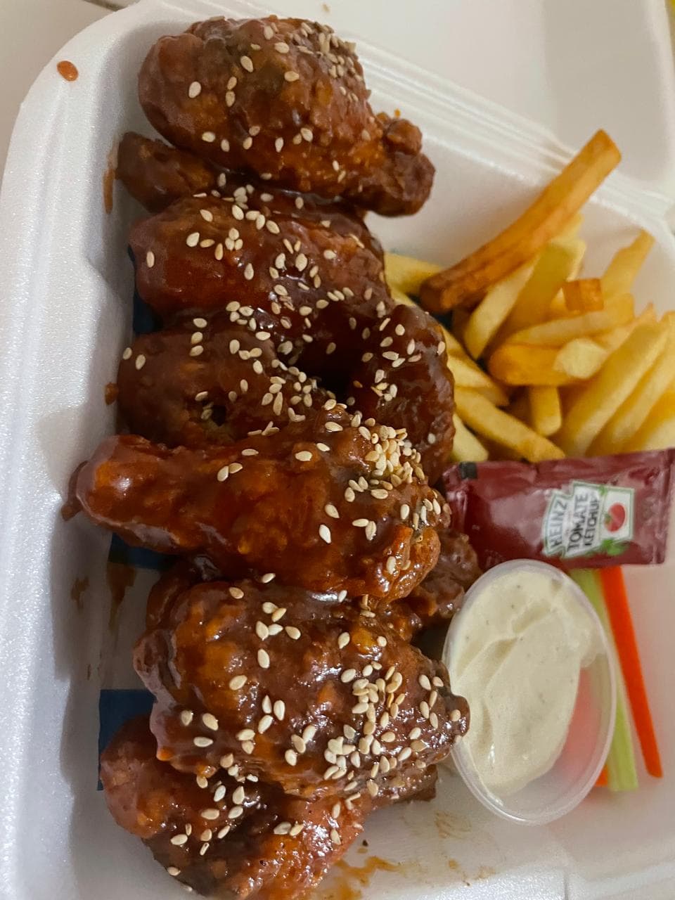 Orden de Alitas BBQ