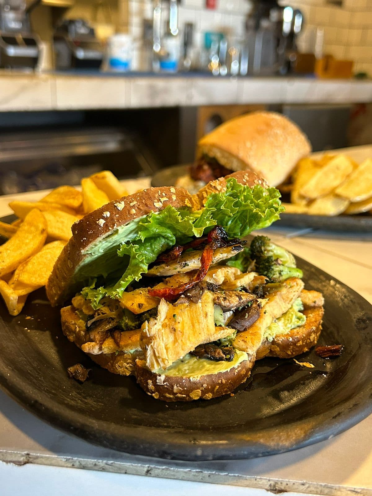 Sándwich de Pollo a la Plancha