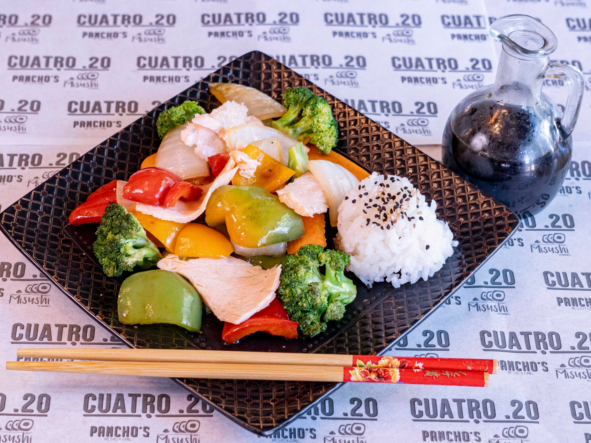 Teppanyaki de Salmón