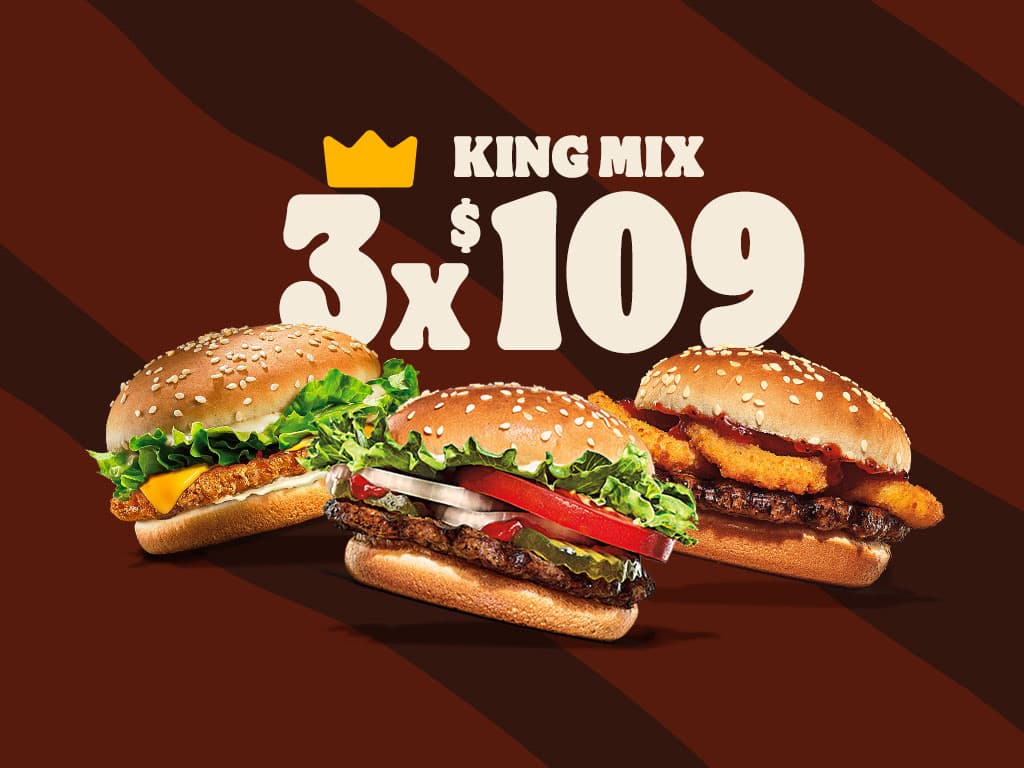 3 x $109: King Mix