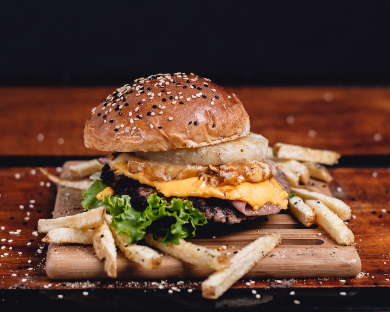 Hamburguesa Hawaiana 🍔