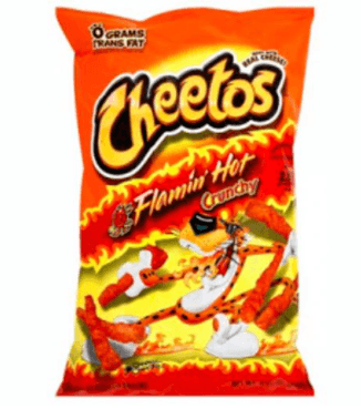 CHEETOS FLAMING HOT preparados