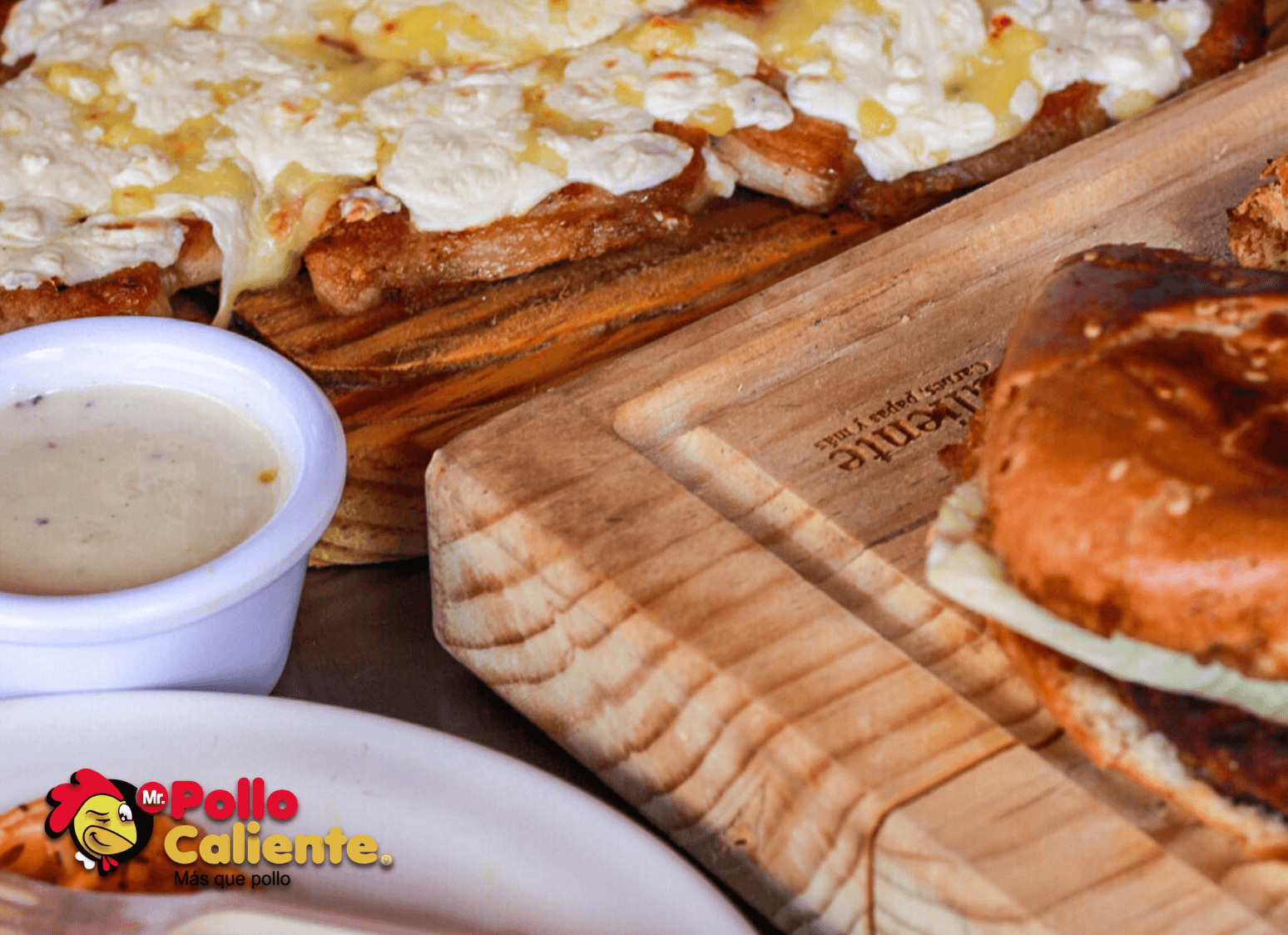 Mr Hamburguesa Caliente con Carne de Res