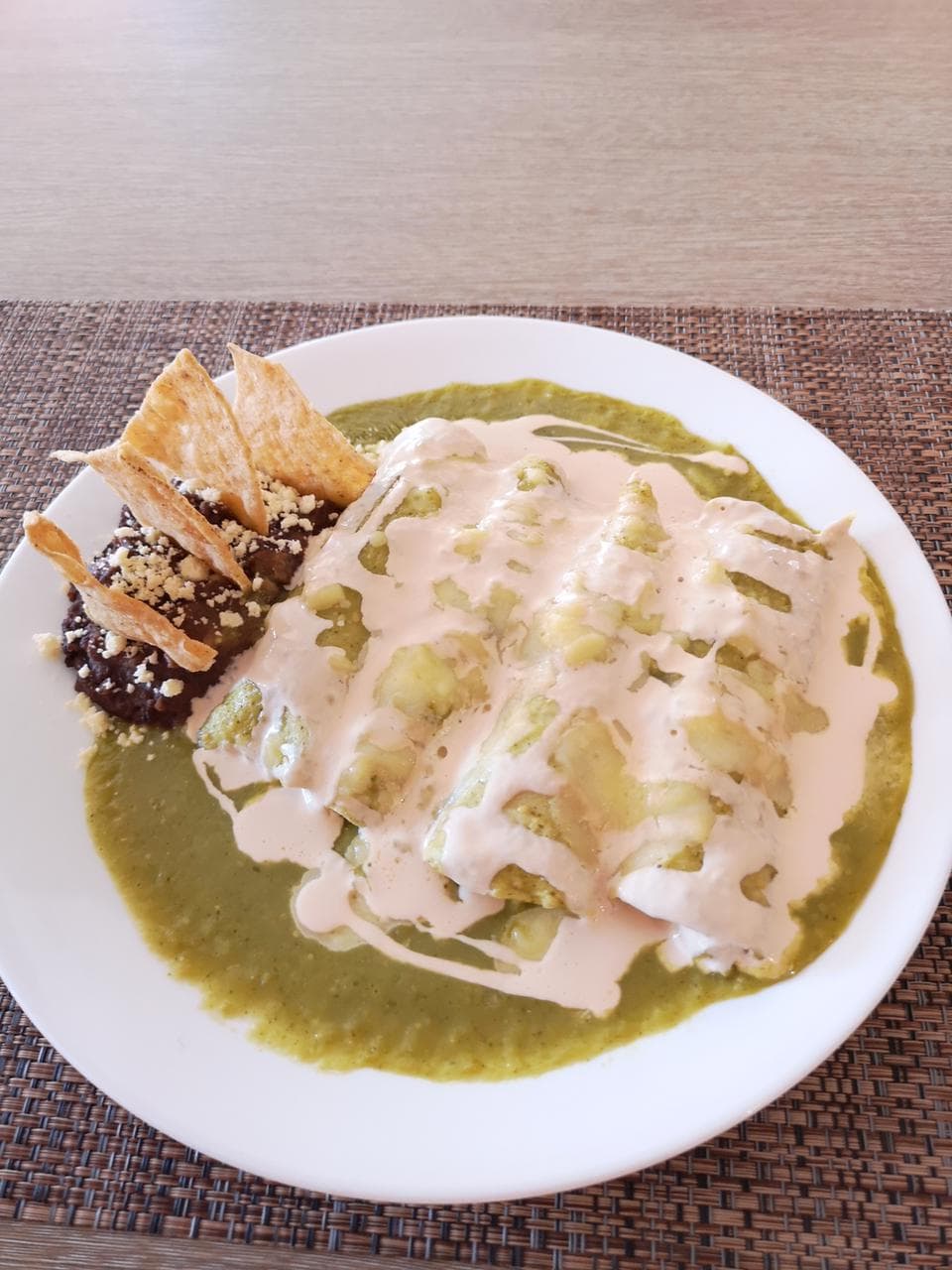 Enchiladas Verdes