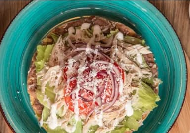 Tostadas de Pollo
