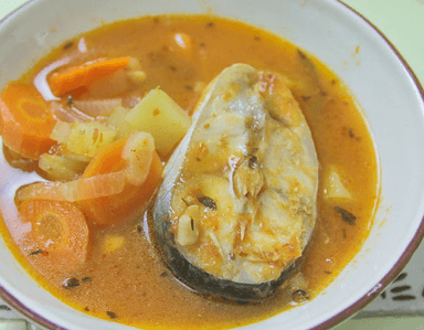 Caldo Verde con Rueda de Róbalo