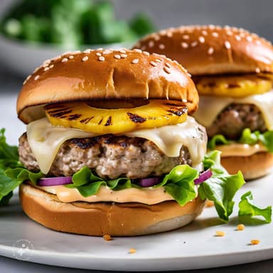 Hamburguesa Hawaiana 🍔