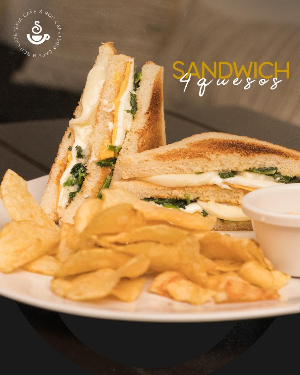 Sándwich de 4 Quesos
