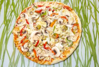 Pizza Mediana Vegetales