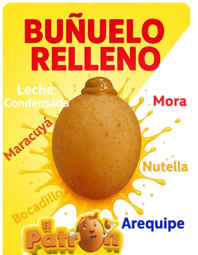 10 Buñuelos rellenos + Bebida
