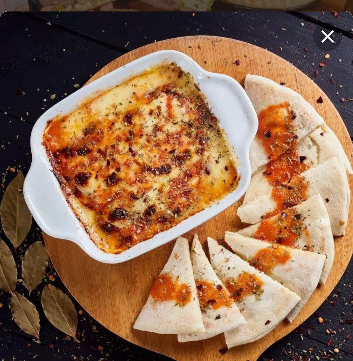 Lasagna de Carne en salsa Roja