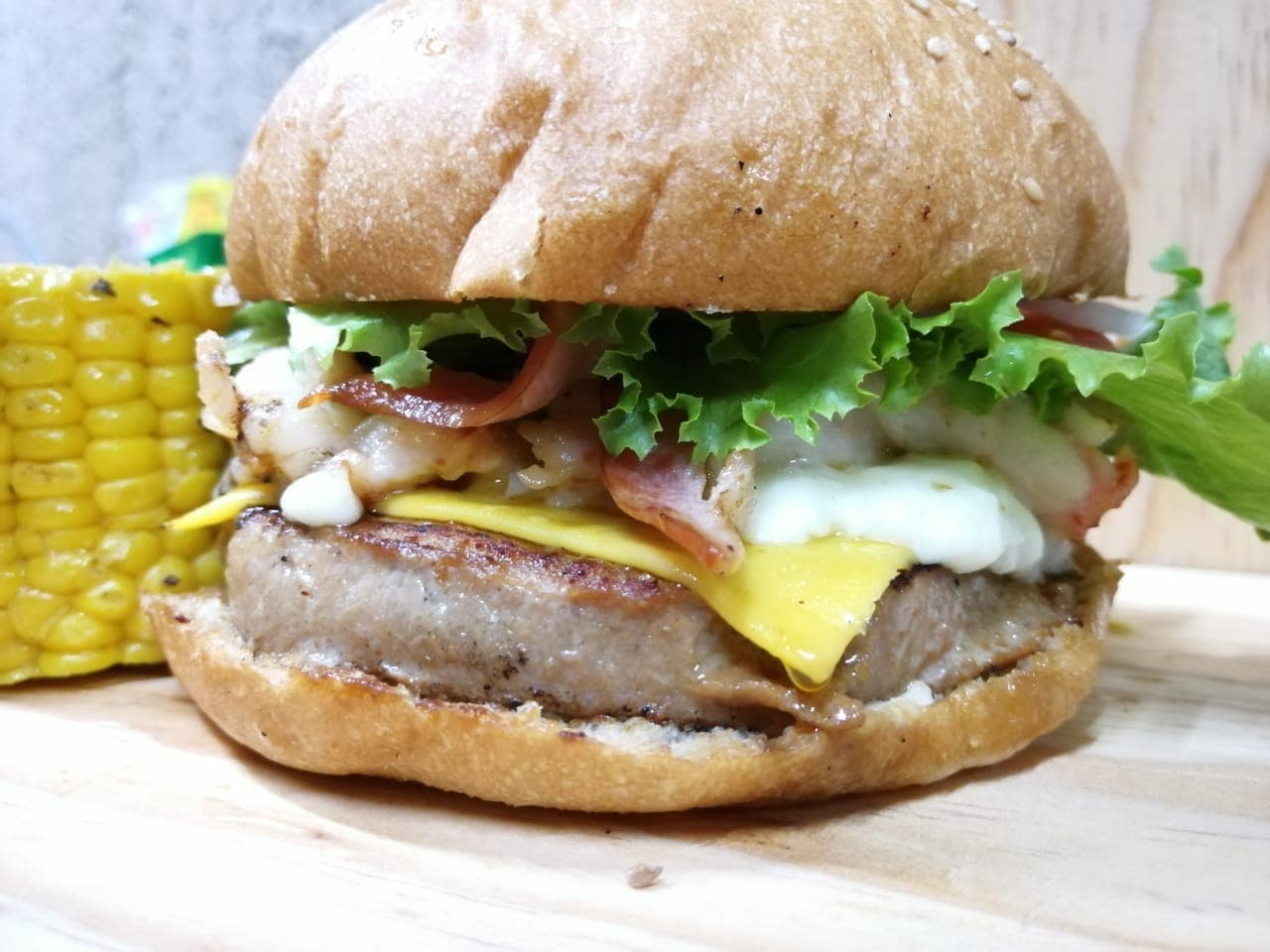 Hamburguesa Mar y Tierra