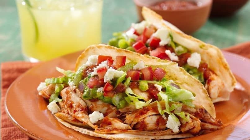 Taco de Pollo Adobado