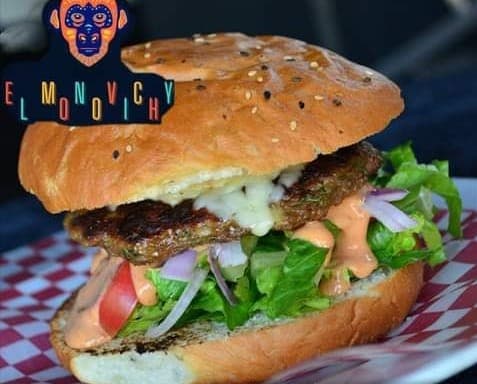Hamburguesa Monovichy de Camarón
