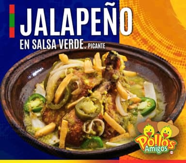 Pollo Entero Jalapeño