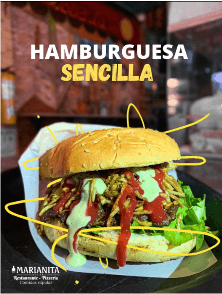 Hamburguesa Tradicional Casera 🍔