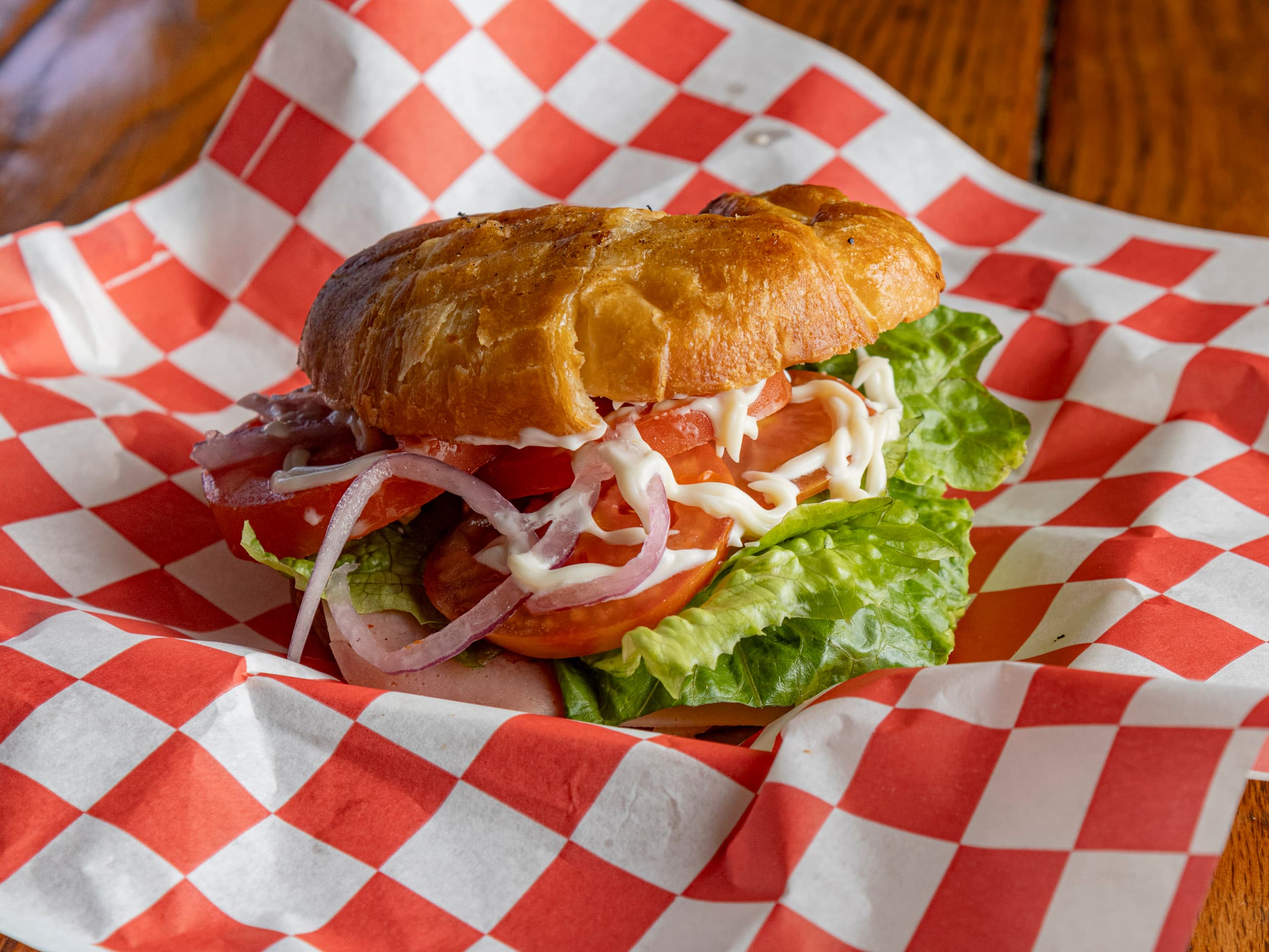 Croissant de Jamón y Queso