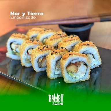 Mar y Tierra Empanizado Roll