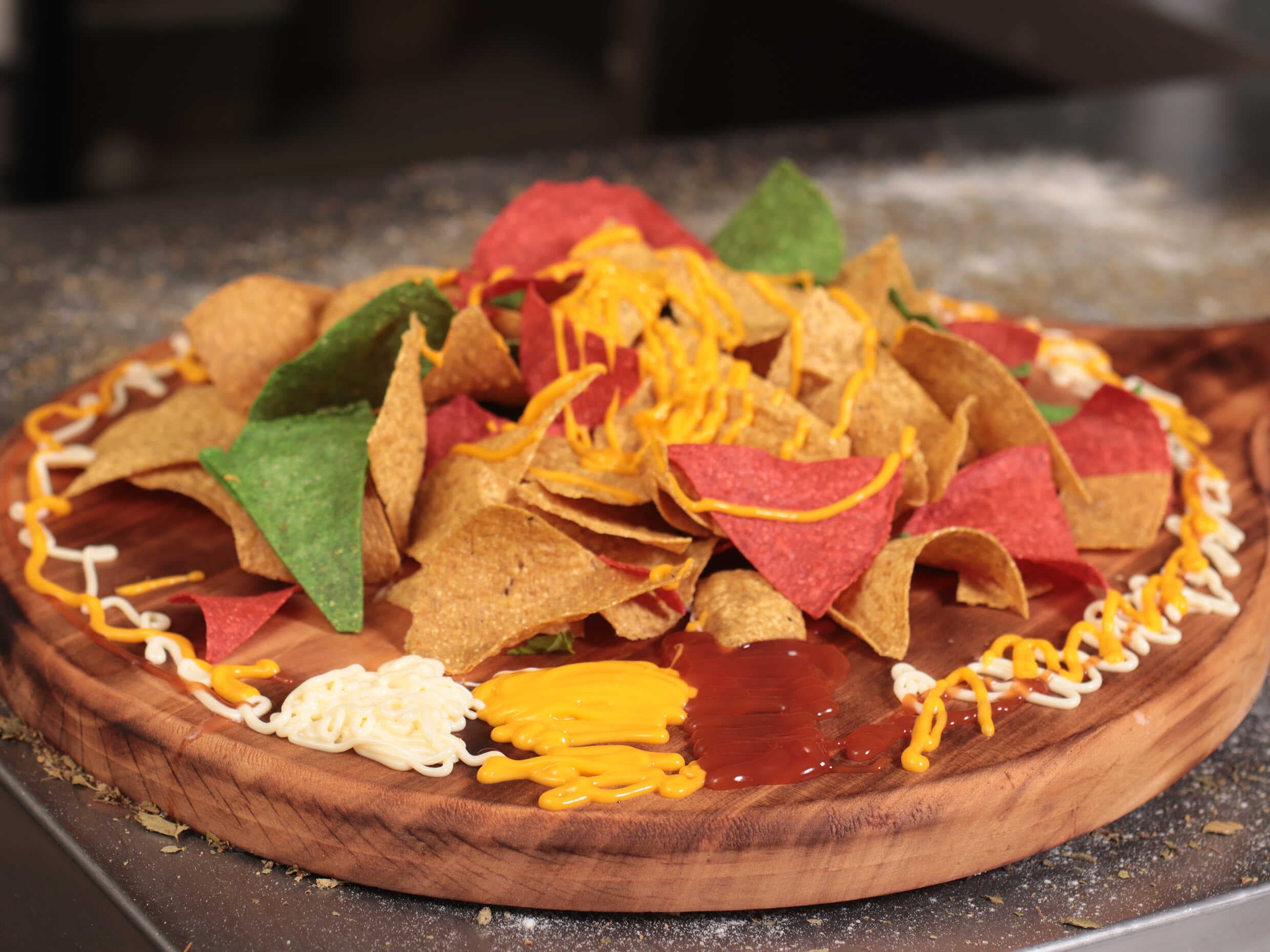 Nacho Mixto Carne y Pollo