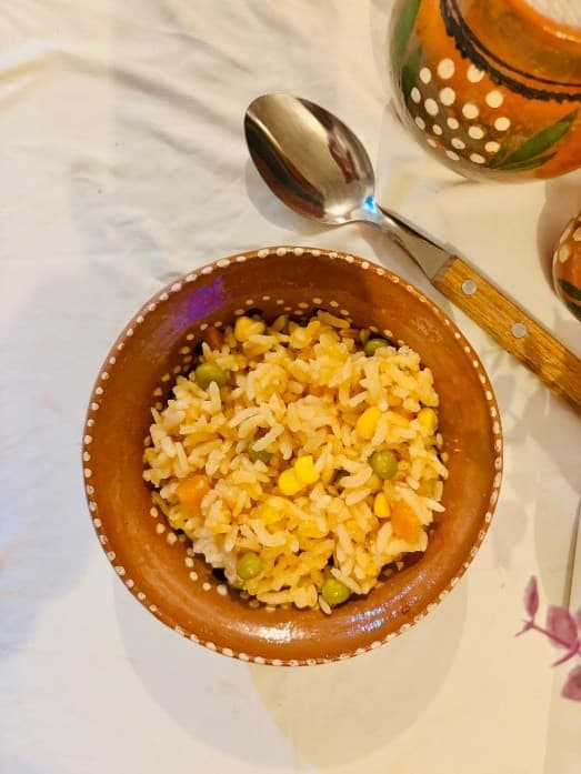 Arroz Rojo con Verduras