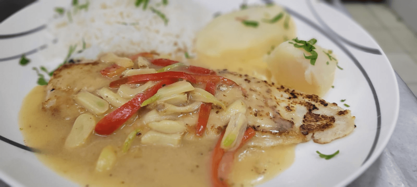 Corvina al Ajillo