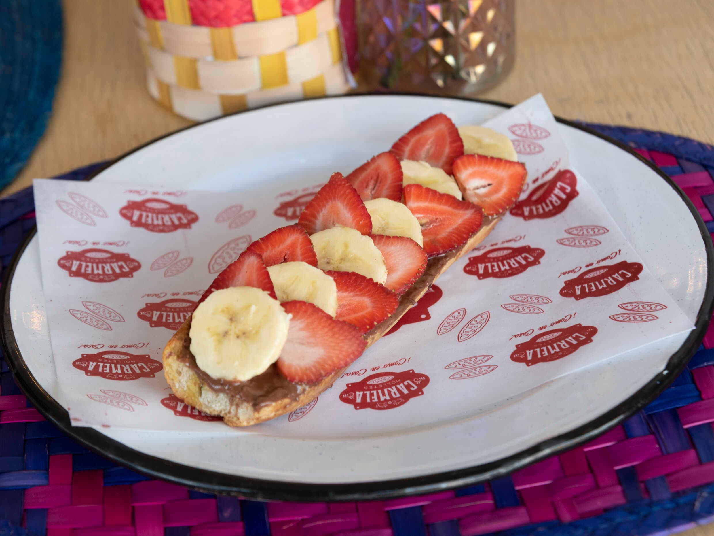 NUTELLA CON FRUTA