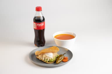 Combo Jr. (Tostada Jr + Complemento + 1 Refresco)