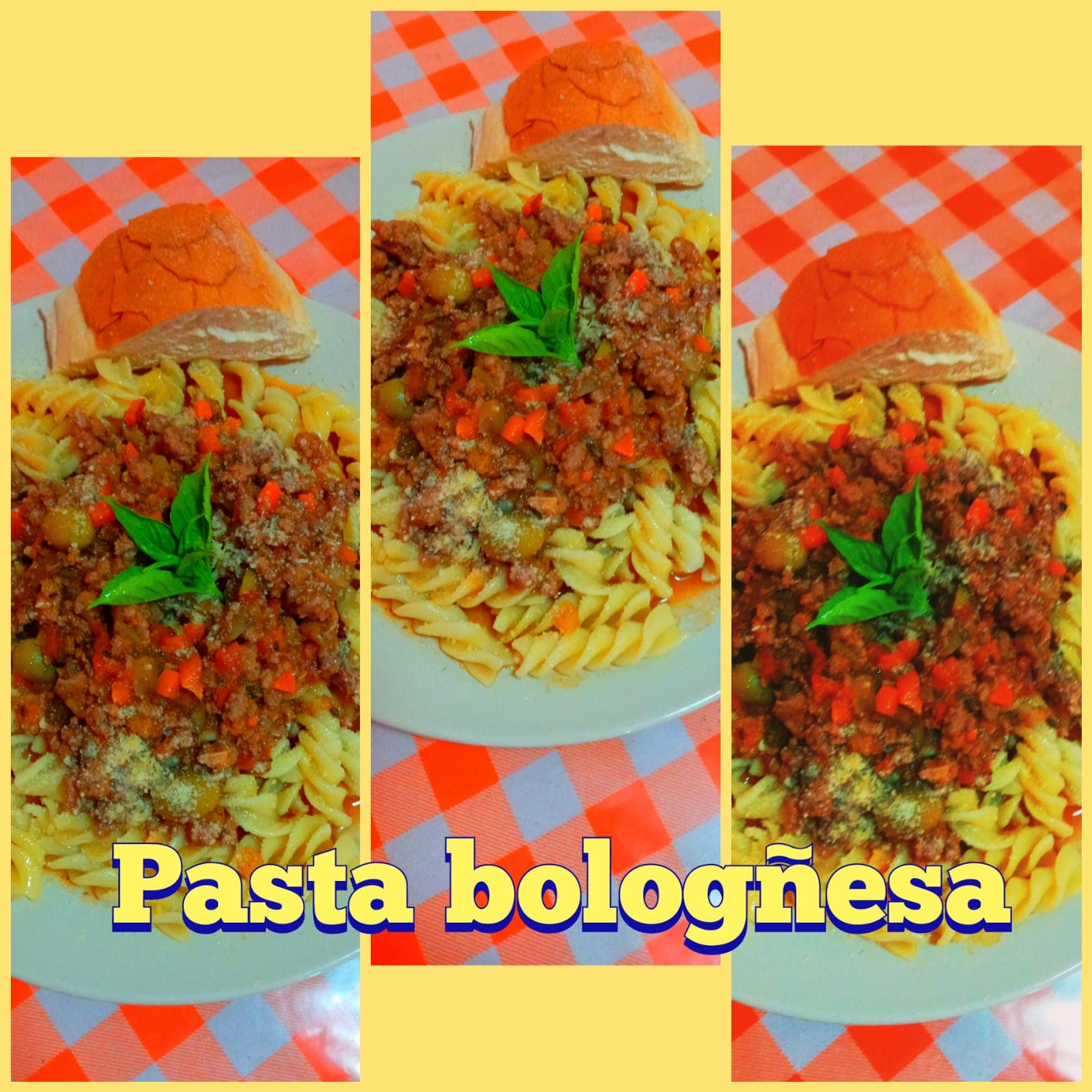 Pasta Bolognesa (Incluye Sopa del Día)