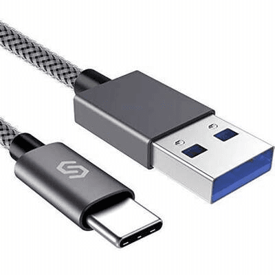 CHARGERS 2GO CABLE NYLON TIPO-C 1M 1 UD