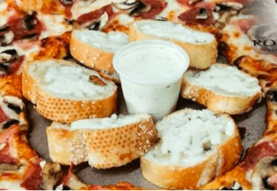 Orden de Pan con Ajo y Queso