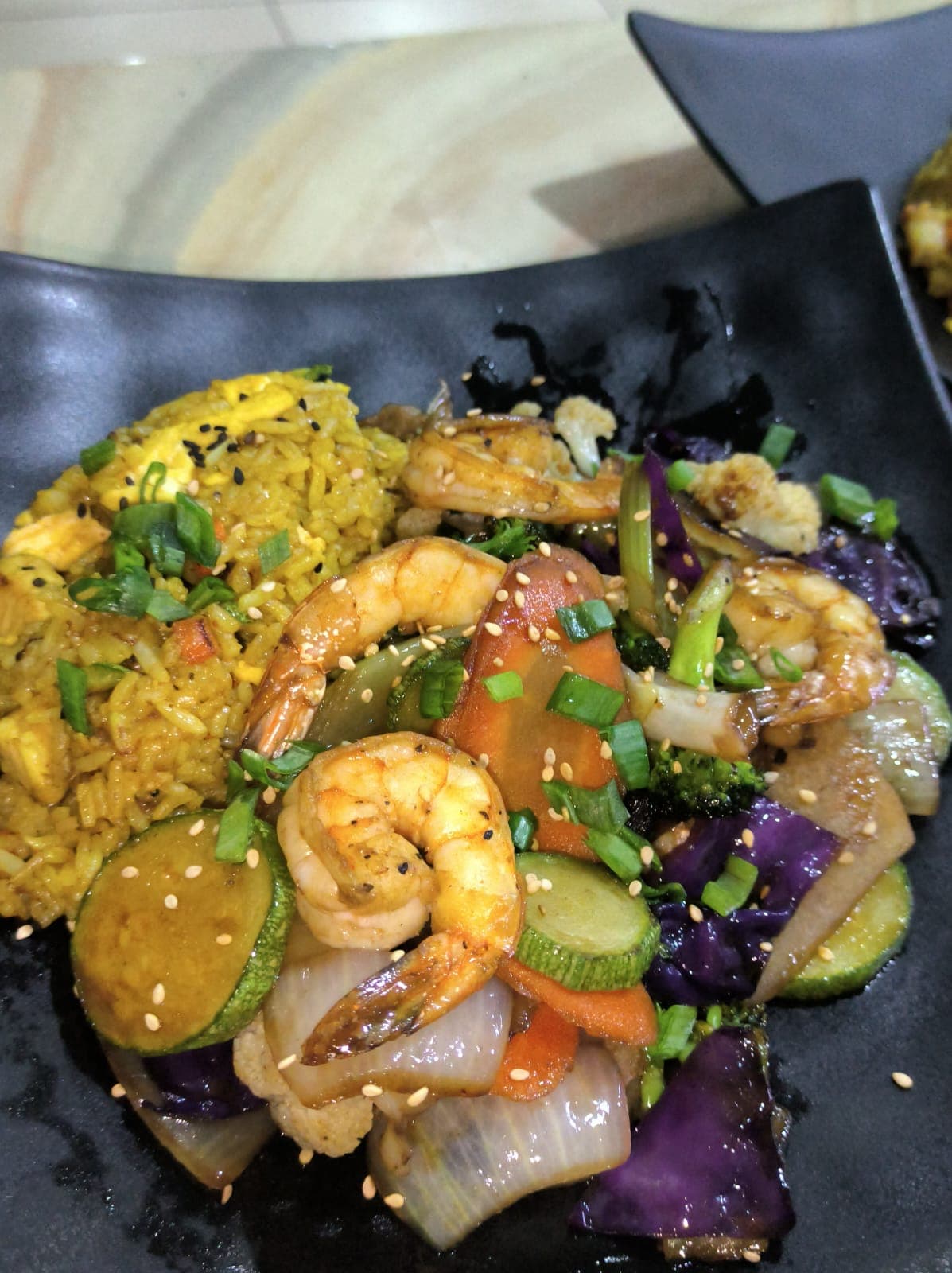 Tepanyaki Camarón