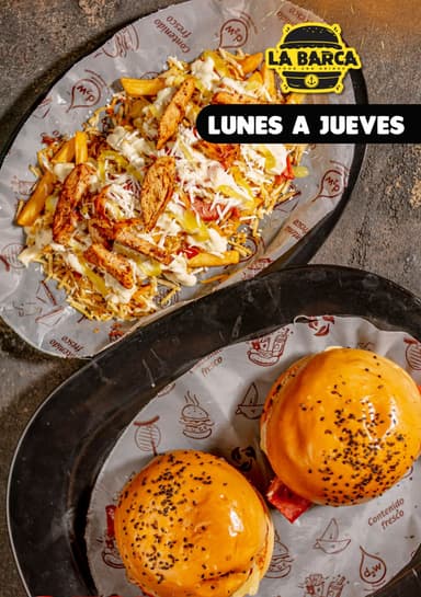 Combo 2 Hamburguesas Bacon + 1 Salchipollo