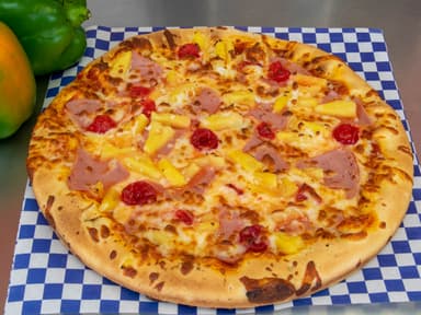 Hawaii Cherry Pizza Mediana