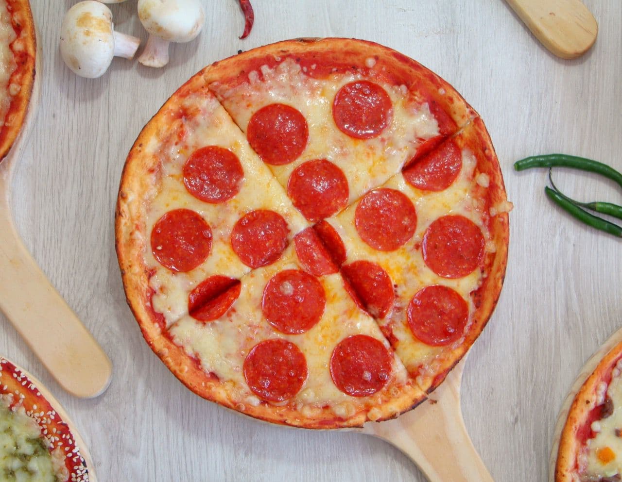 Pizza de Pepperoni Kids 25 Cm