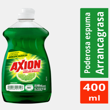 Lavaplatos Líquido Axión Limón Botella 400 ml 7143