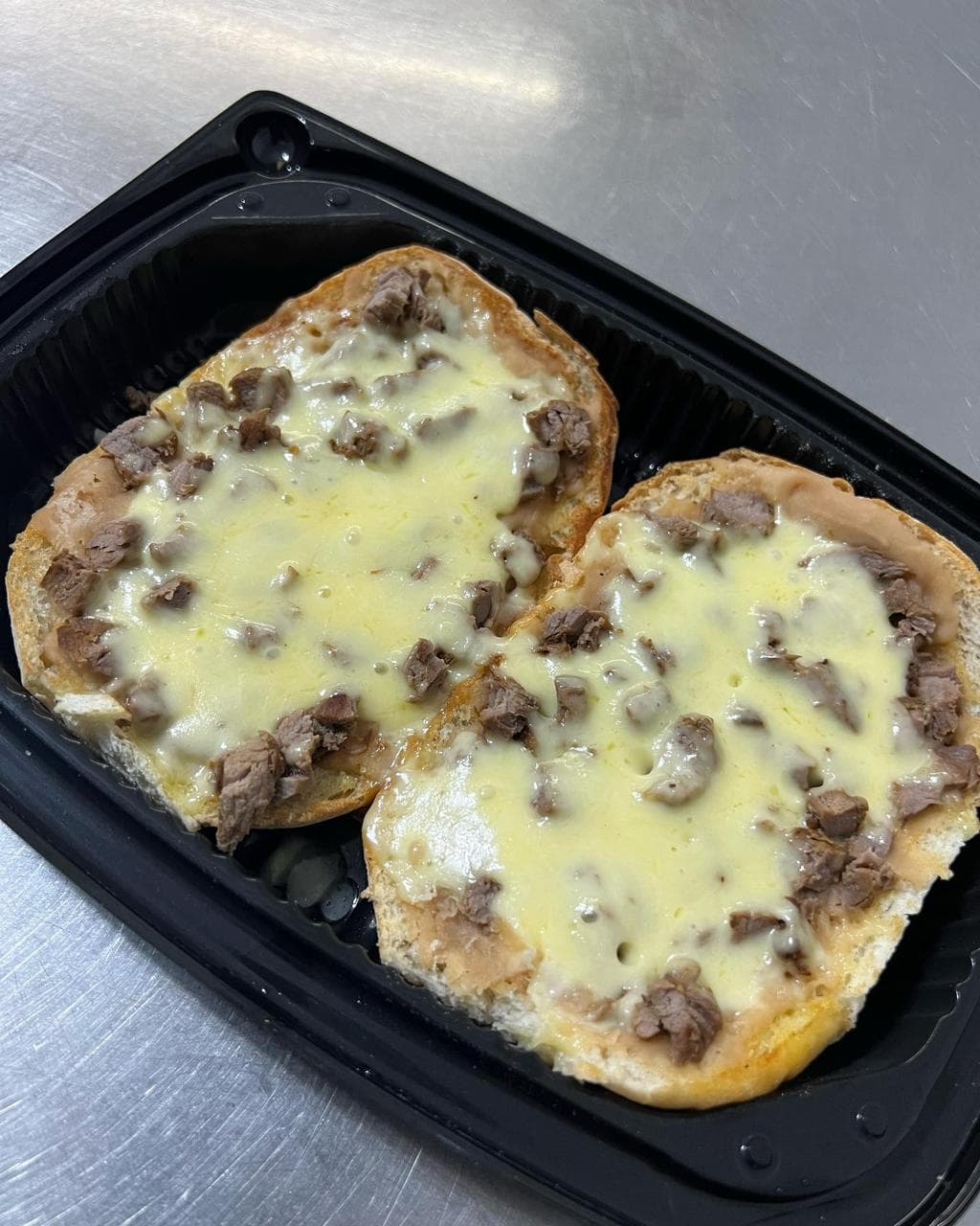 Molletes de Asada