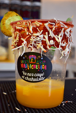 La María colada (coco/piña)
