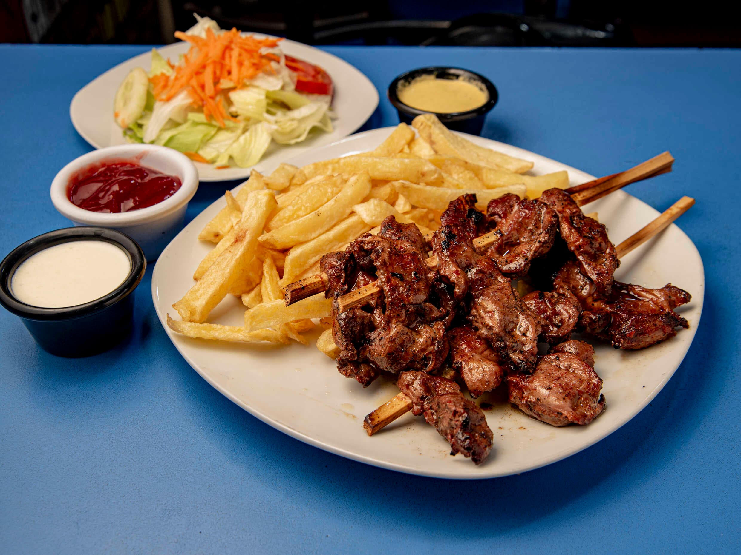 Anticuchos de Molleja 3 uds