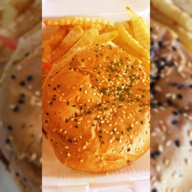 Hamburguesa de Milanesa de Res