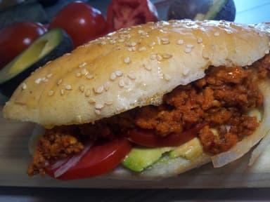 Torta Sencilla Chorizo