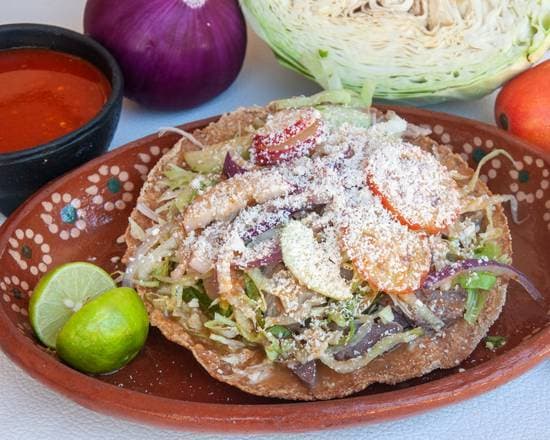 Tostada de Lengua