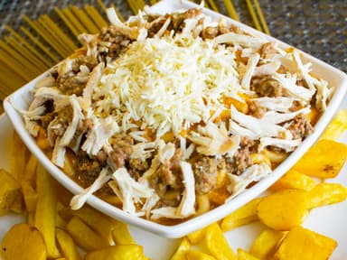 Espagueti de Carne con papa