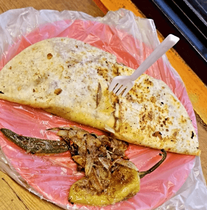 quesadilla (doble) bistec