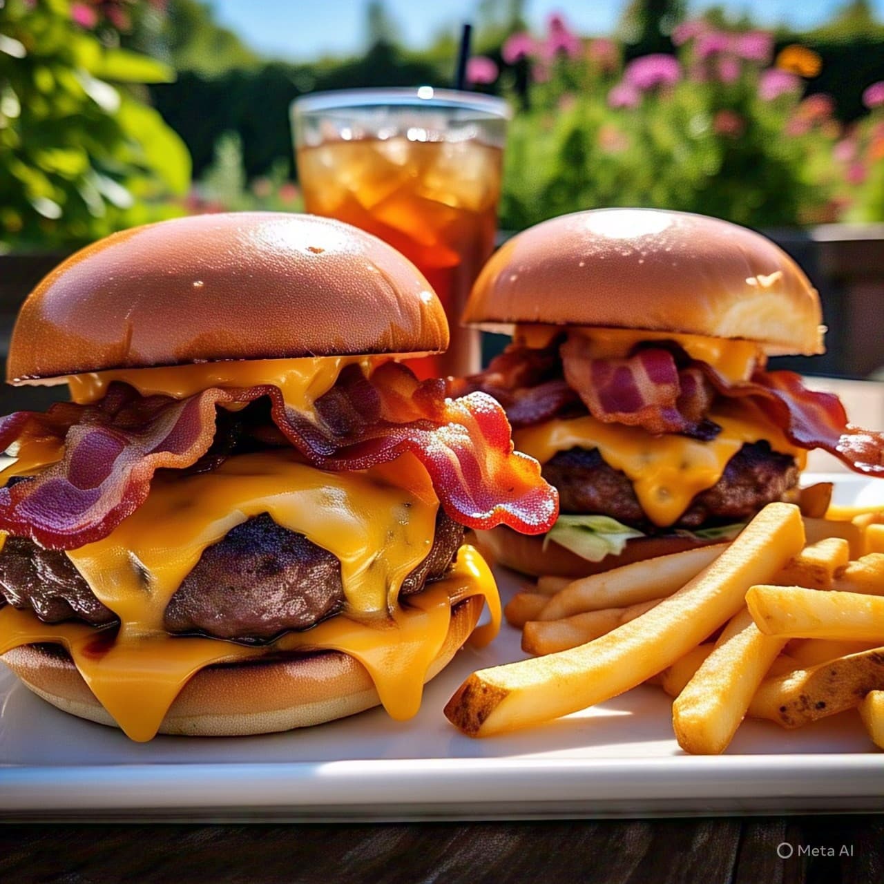 2x1 Hamburguesas de Doble Tocineta