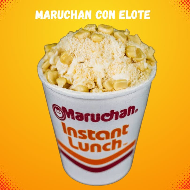 Maruchan con Elote