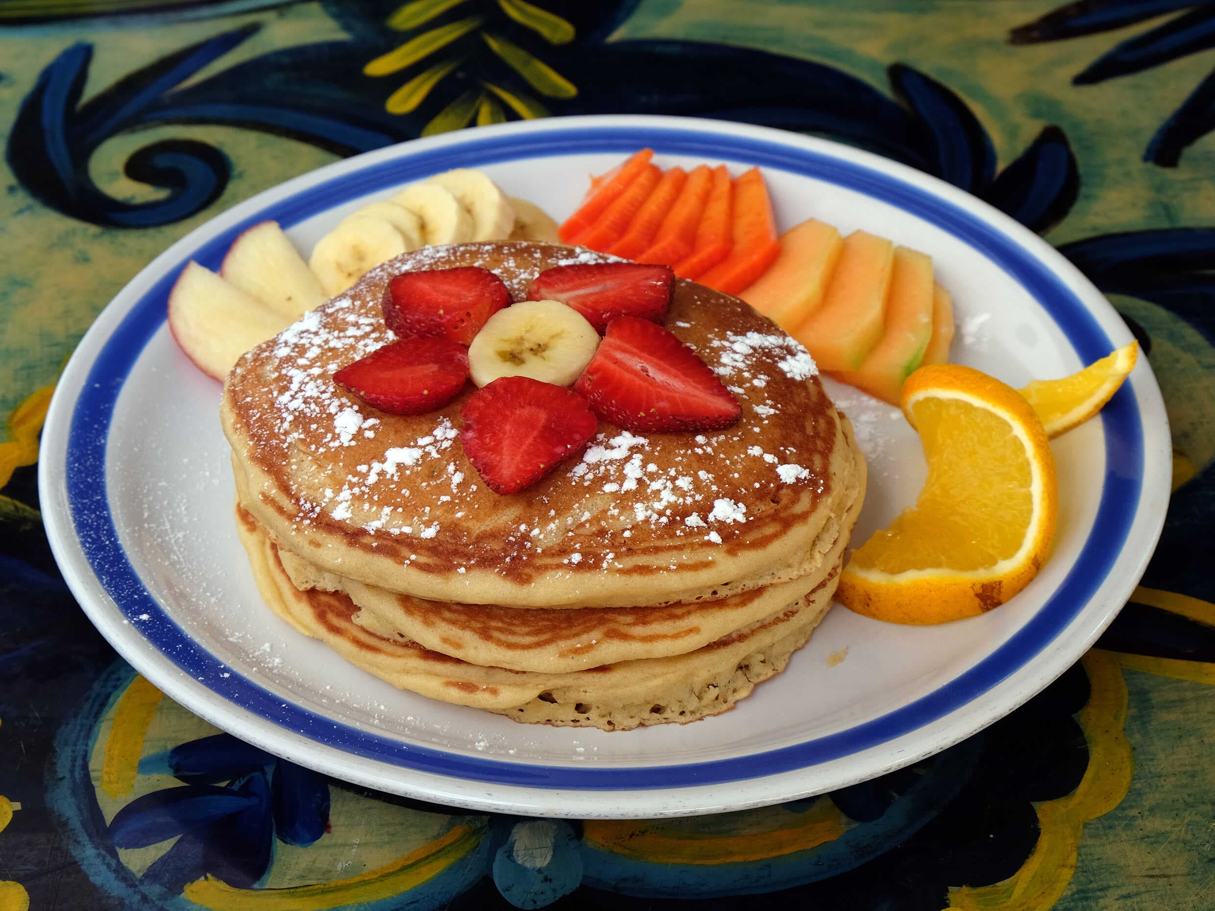 Hot Cakes de Avena y Plátano