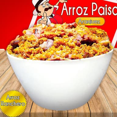 Arroz Ranchero 12 Personas